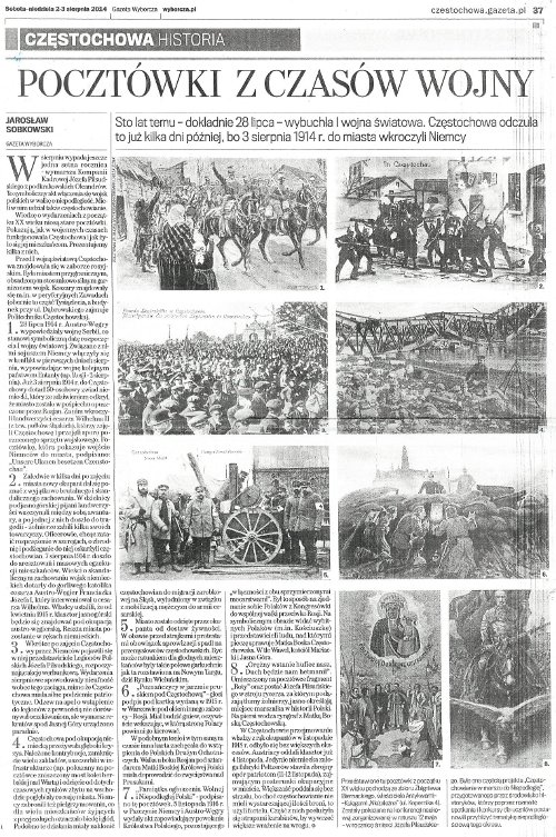 Gazeta Wyborcza, 2-3 sierpnia 2014, str. 37