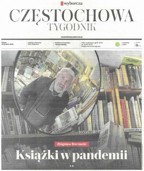Gazeta Wyborcza, 18 grudzień 2020, str. 1